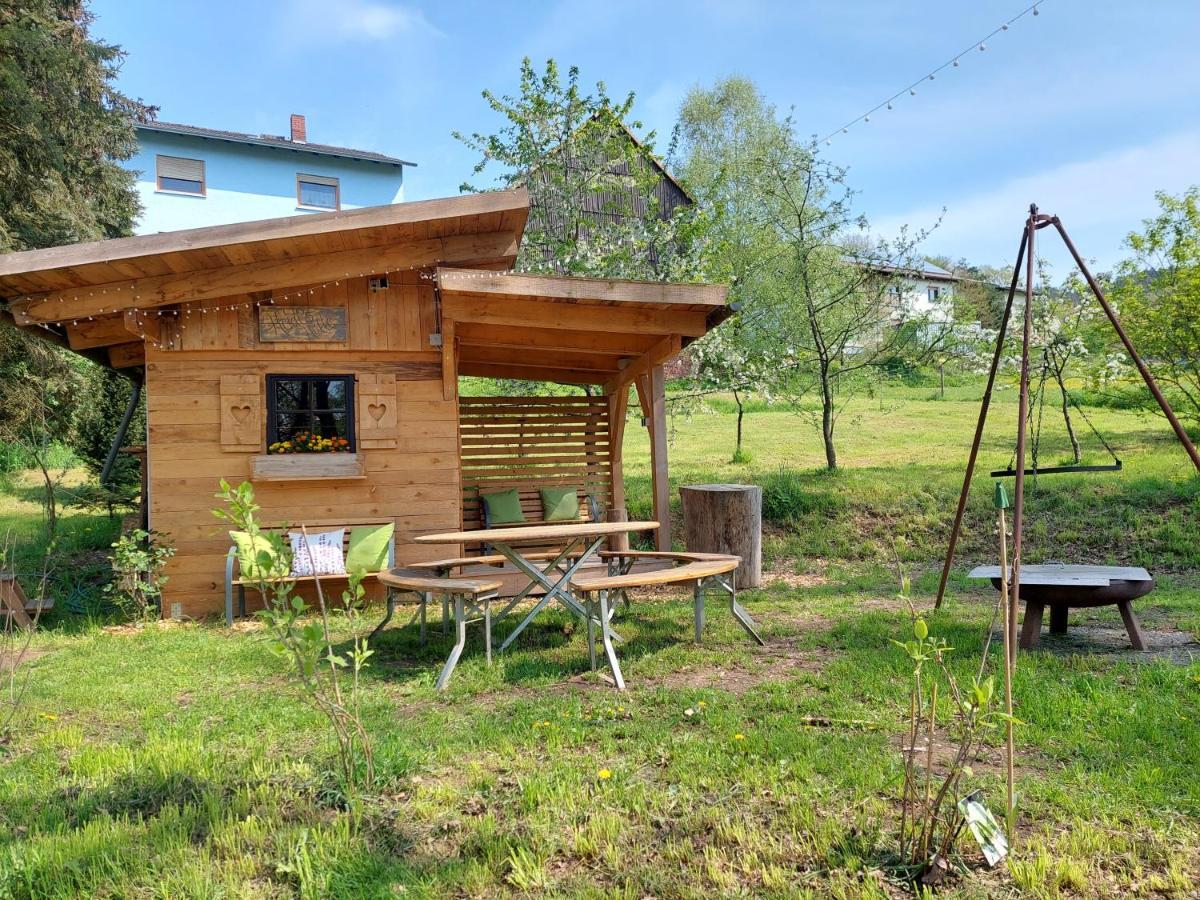 Ferienwohnungen Hof Heiderich Oberzent Ngoại thất bức ảnh