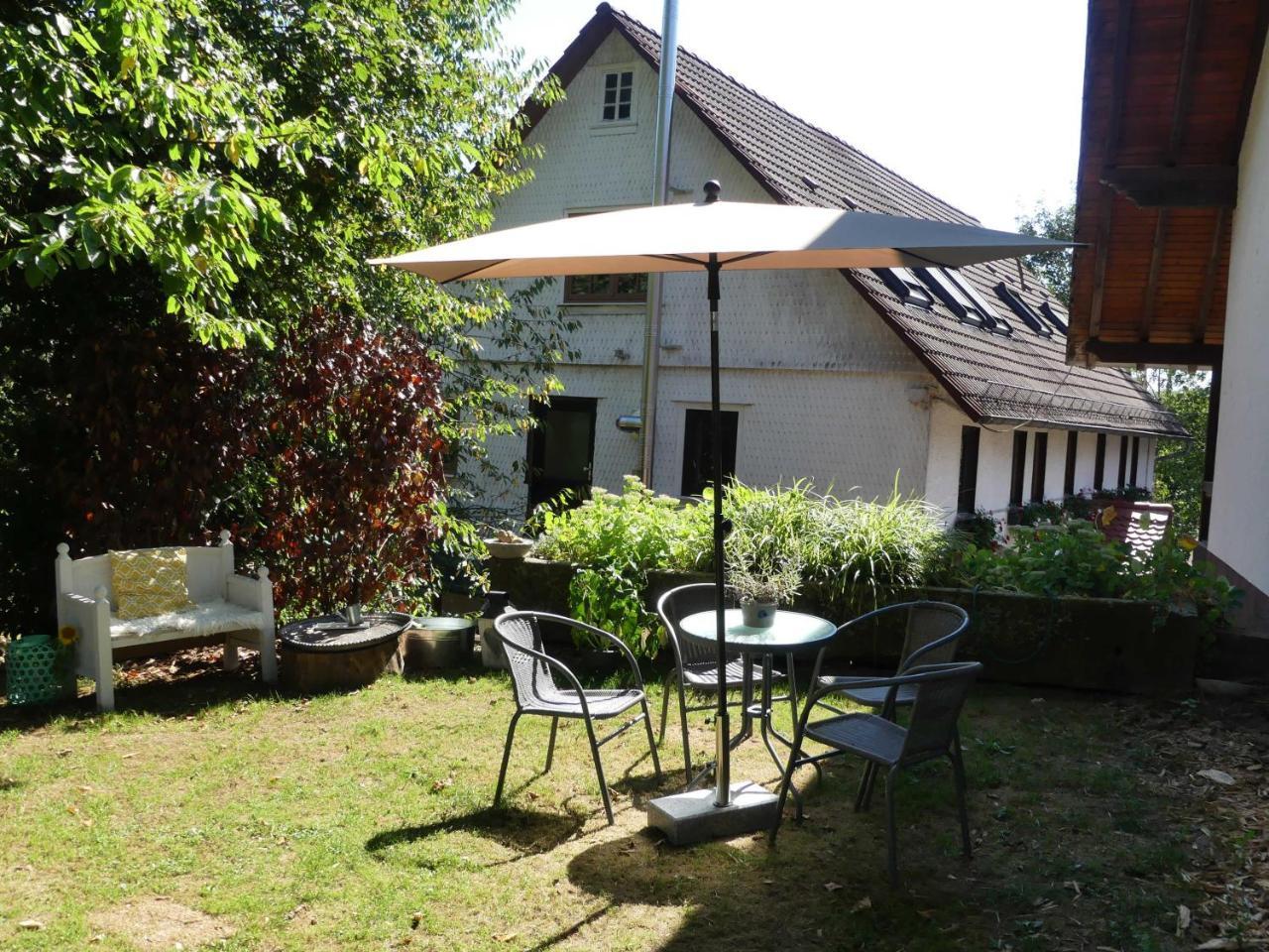 Ferienwohnungen Hof Heiderich Oberzent Ngoại thất bức ảnh