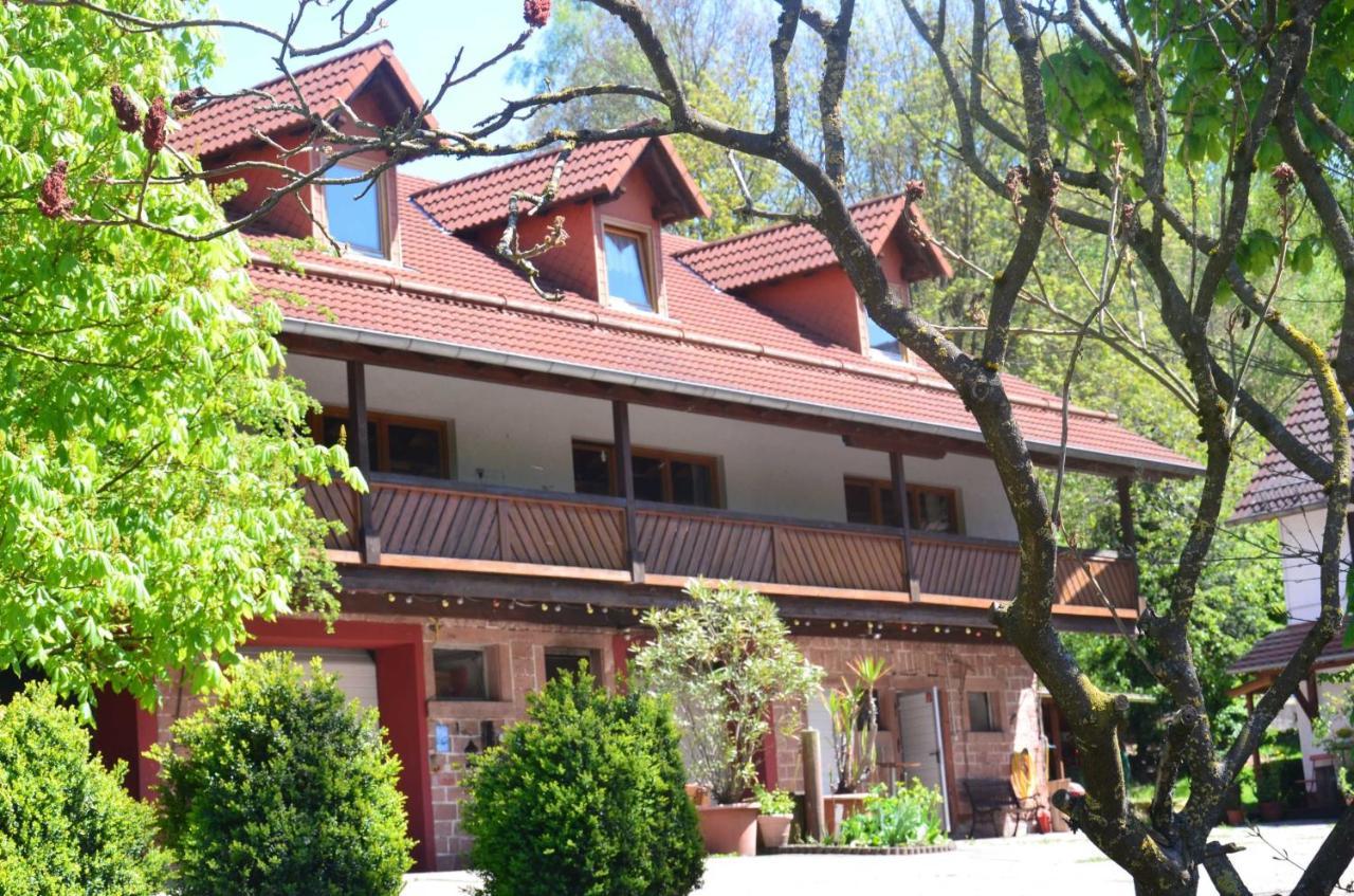 Ferienwohnungen Hof Heiderich Oberzent Ngoại thất bức ảnh